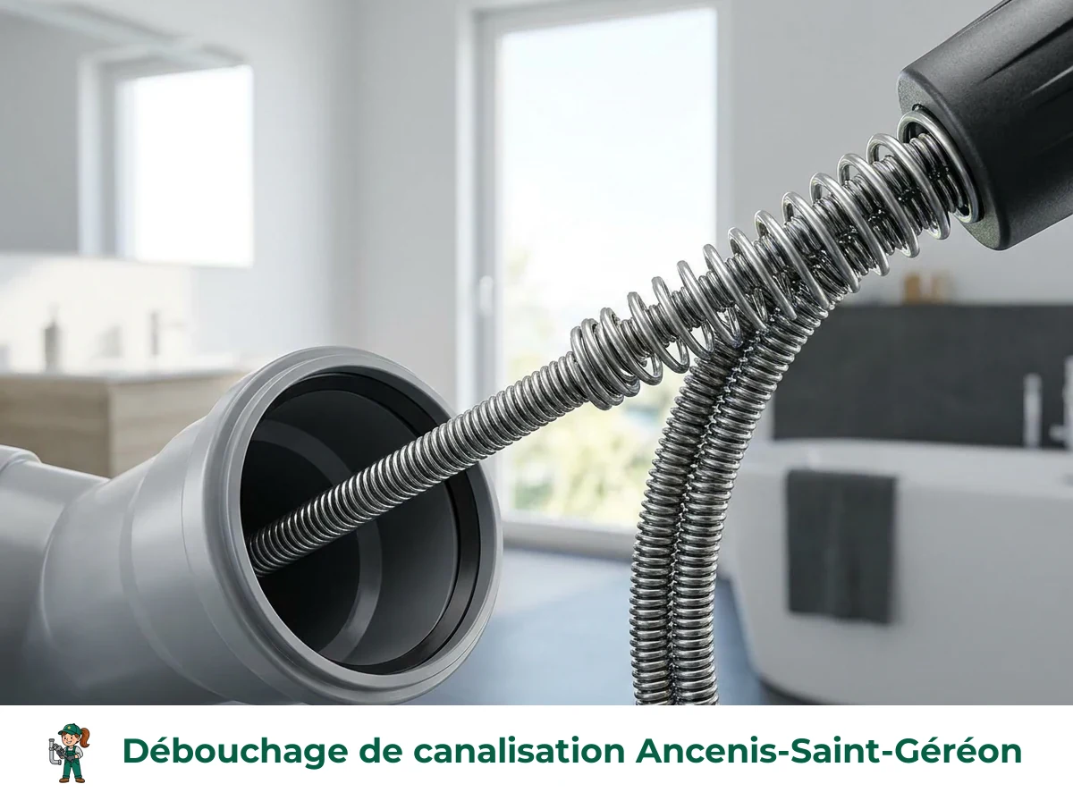 Débouchage de canalisation à Ancenis-Saint-Géréon