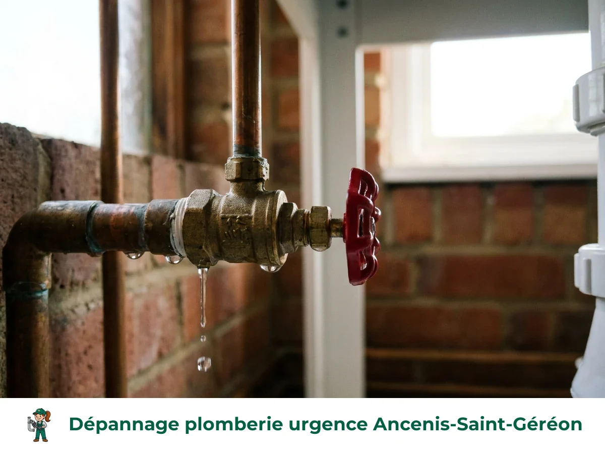 Dépannage plomberie urgence à Ancenis-Saint-Géréon