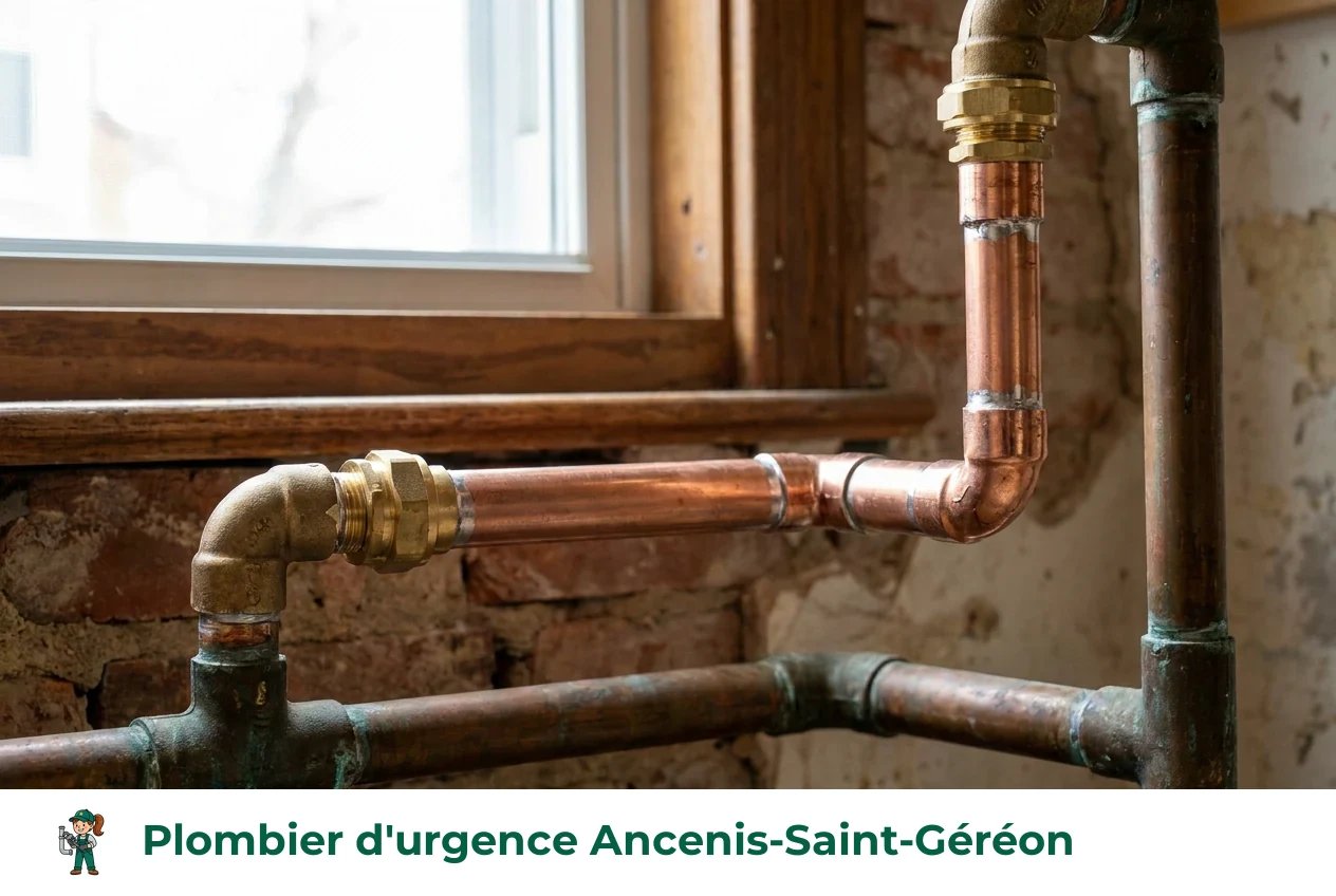 Plombier d'urgence à Ancenis-Saint-Géréon