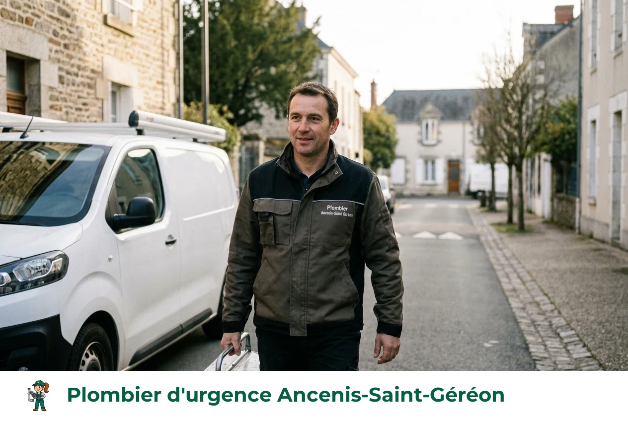 Plombier d'urgence à Ancenis-Saint-Géréon