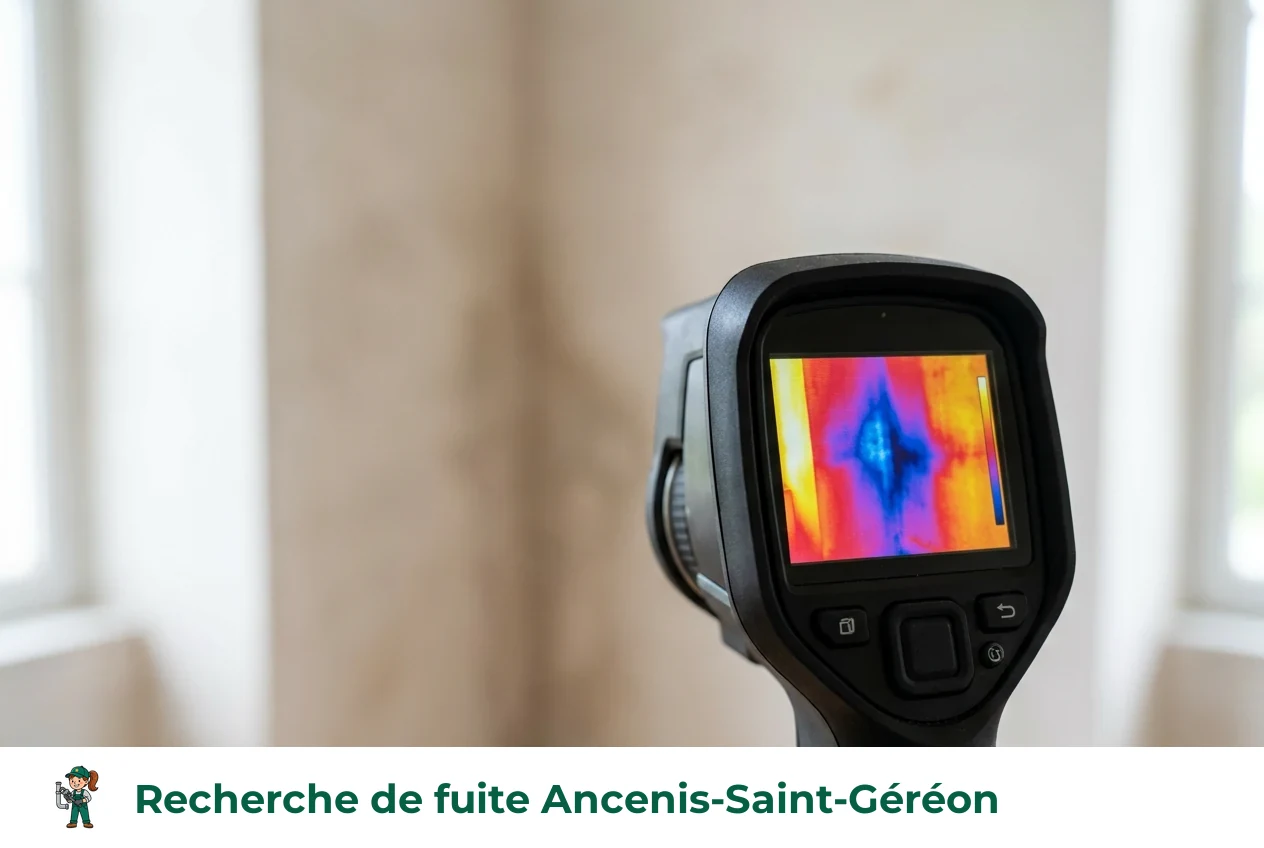 Recherche de fuite à Ancenis-Saint-Géréon
