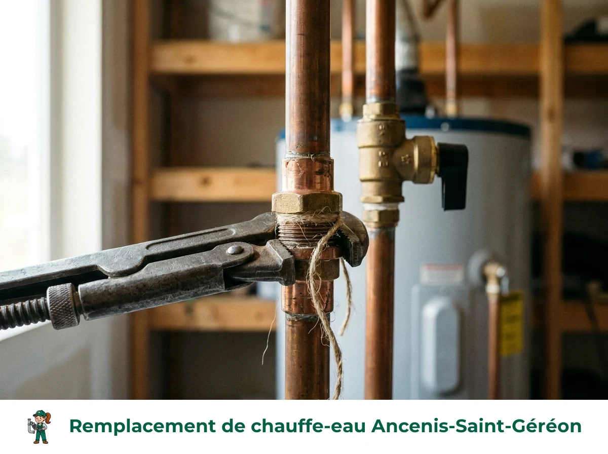 Remplacement de chauffe-eau à Ancenis-Saint-Géréon