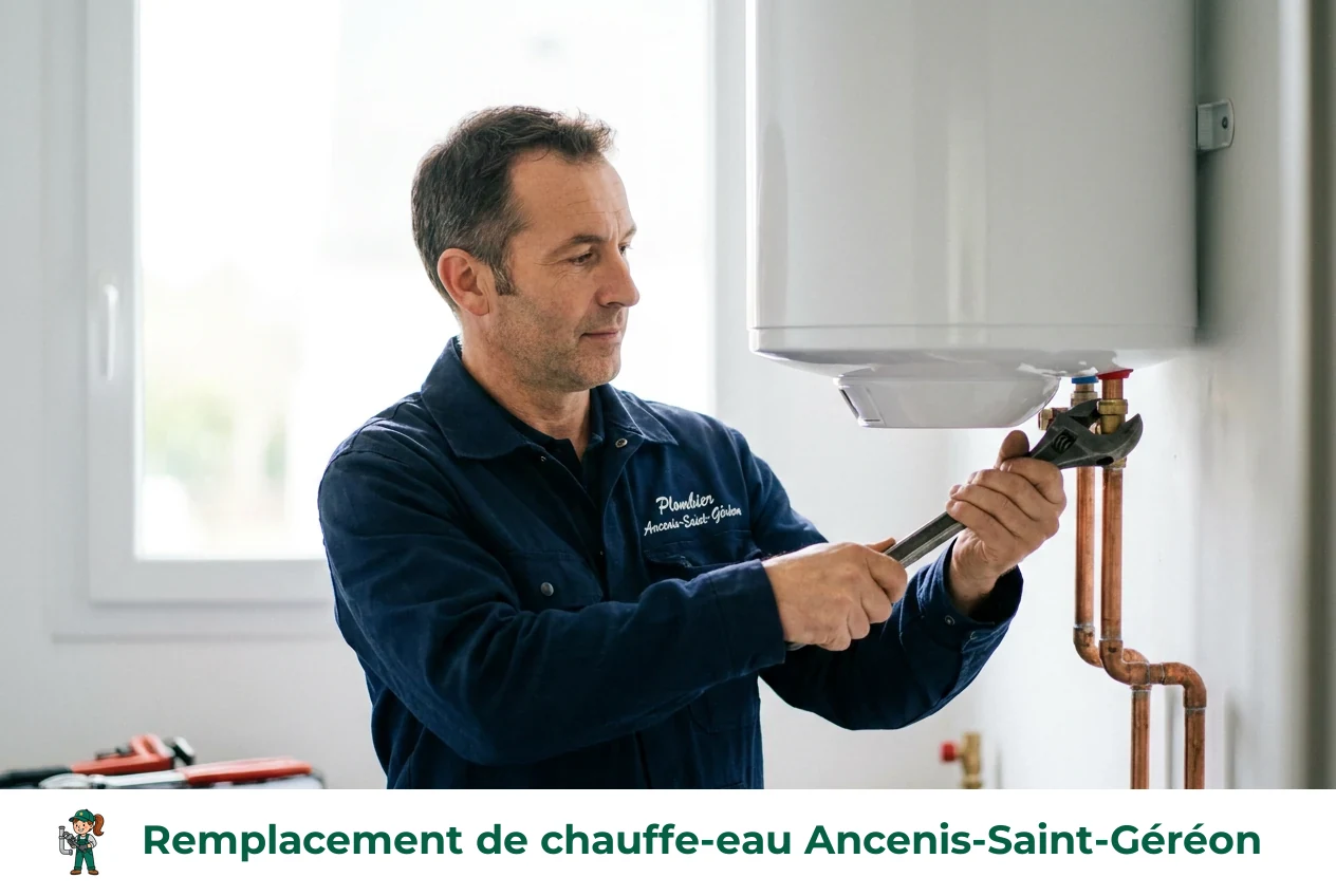 Remplacement de chauffe-eau à Ancenis-Saint-Géréon