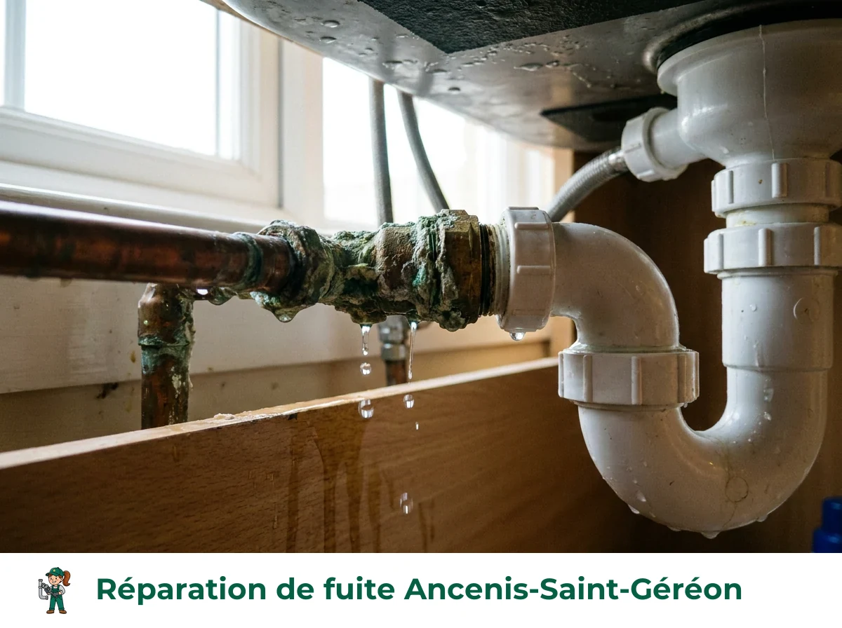 Réparation de fuite à Ancenis-Saint-Géréon
