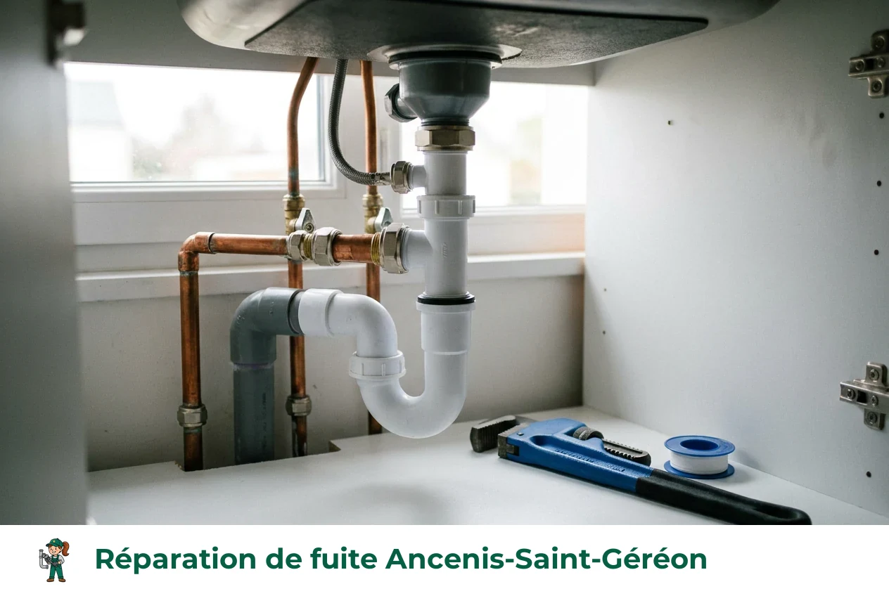 Réparation de fuite à Ancenis-Saint-Géréon