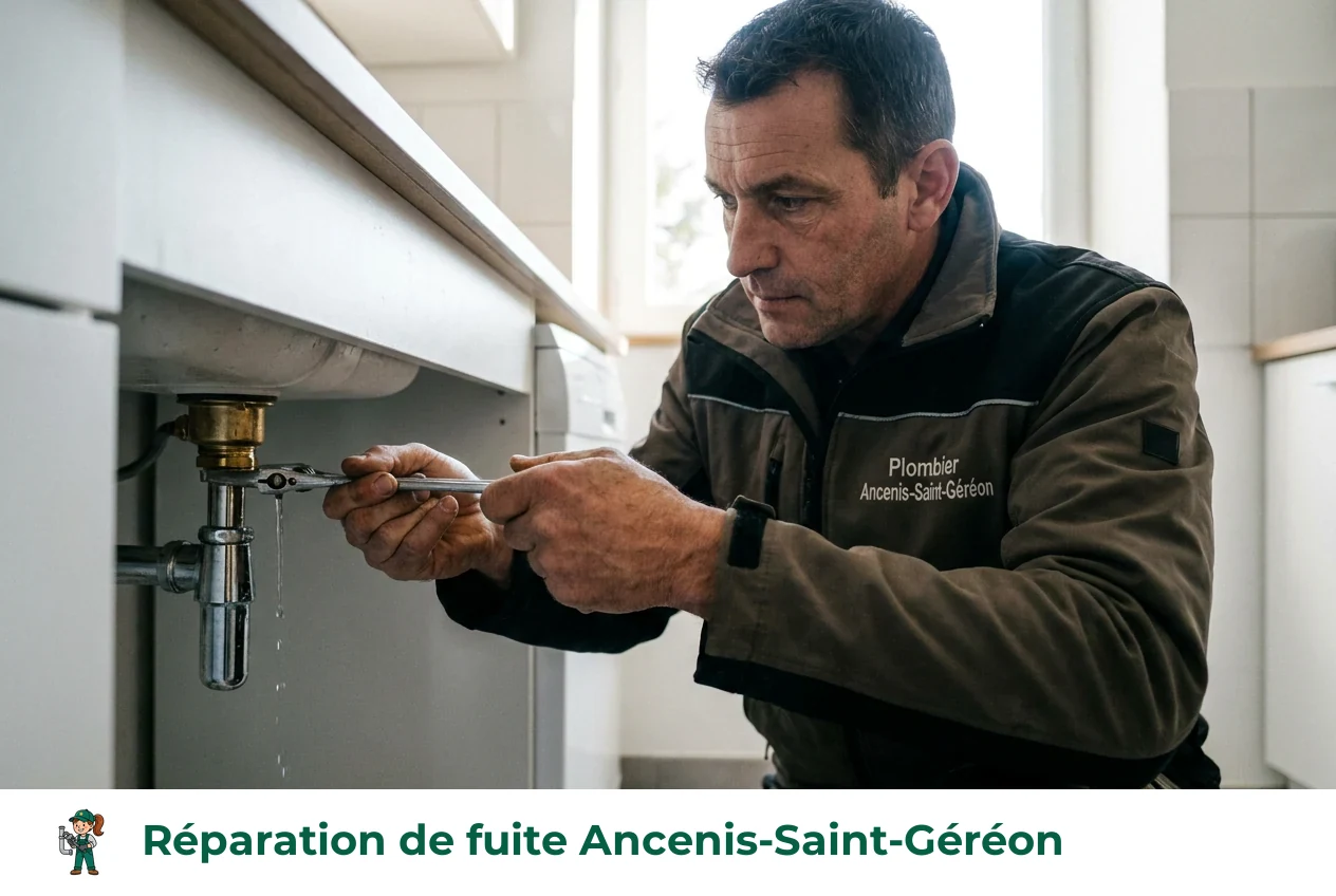 Réparation de fuite à Ancenis-Saint-Géréon